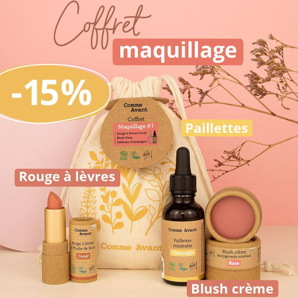Coffret maquillage comme avant