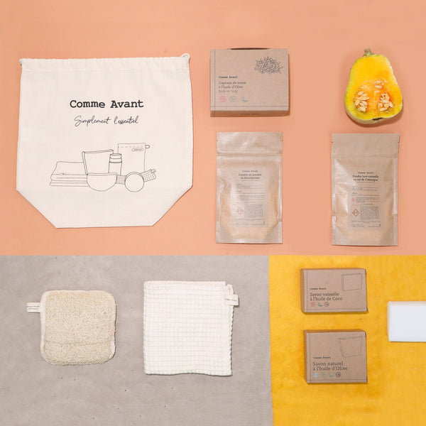Notre coffret maison zéro déchet - Comme Avant