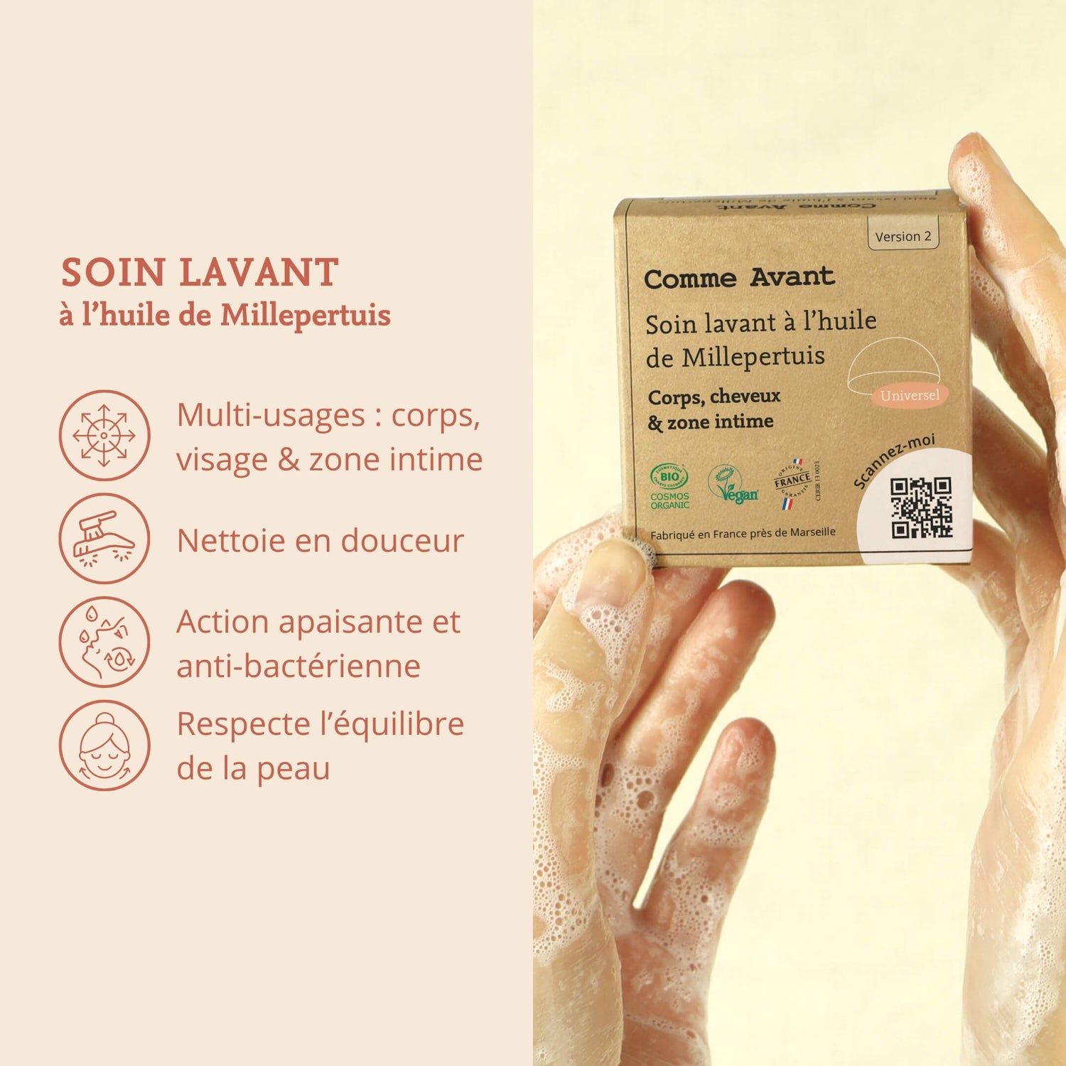 Argument soin lavant solide comme avant