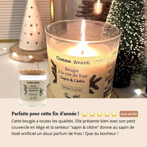 Avis bougies parfumées comme avant