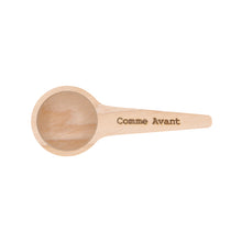 cuillère doseuse en bois de frêne comme avant