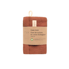 gant de toilette en coton bio comme avant