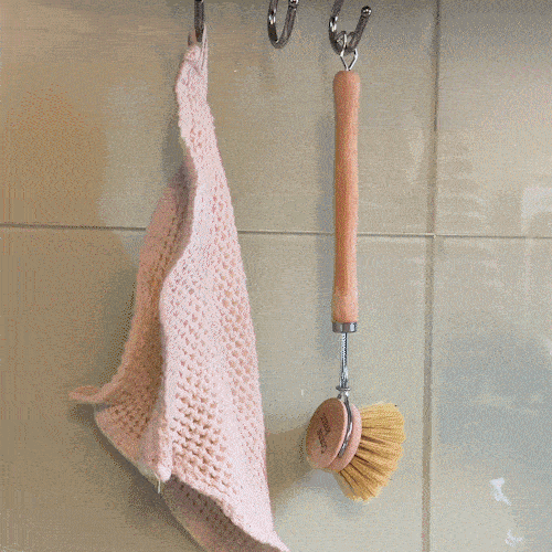 Brosse vaisselle en bois naturel