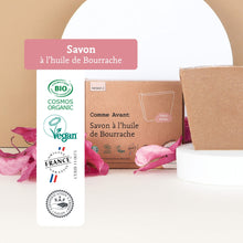 Label savon bourrache comme avant