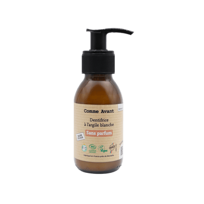 Dentifrice en pâte à l'argile blanche - Version 2
