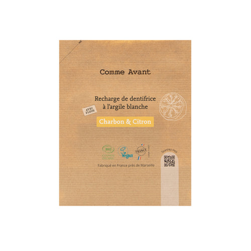 Recharge dentifrice citron comme avant