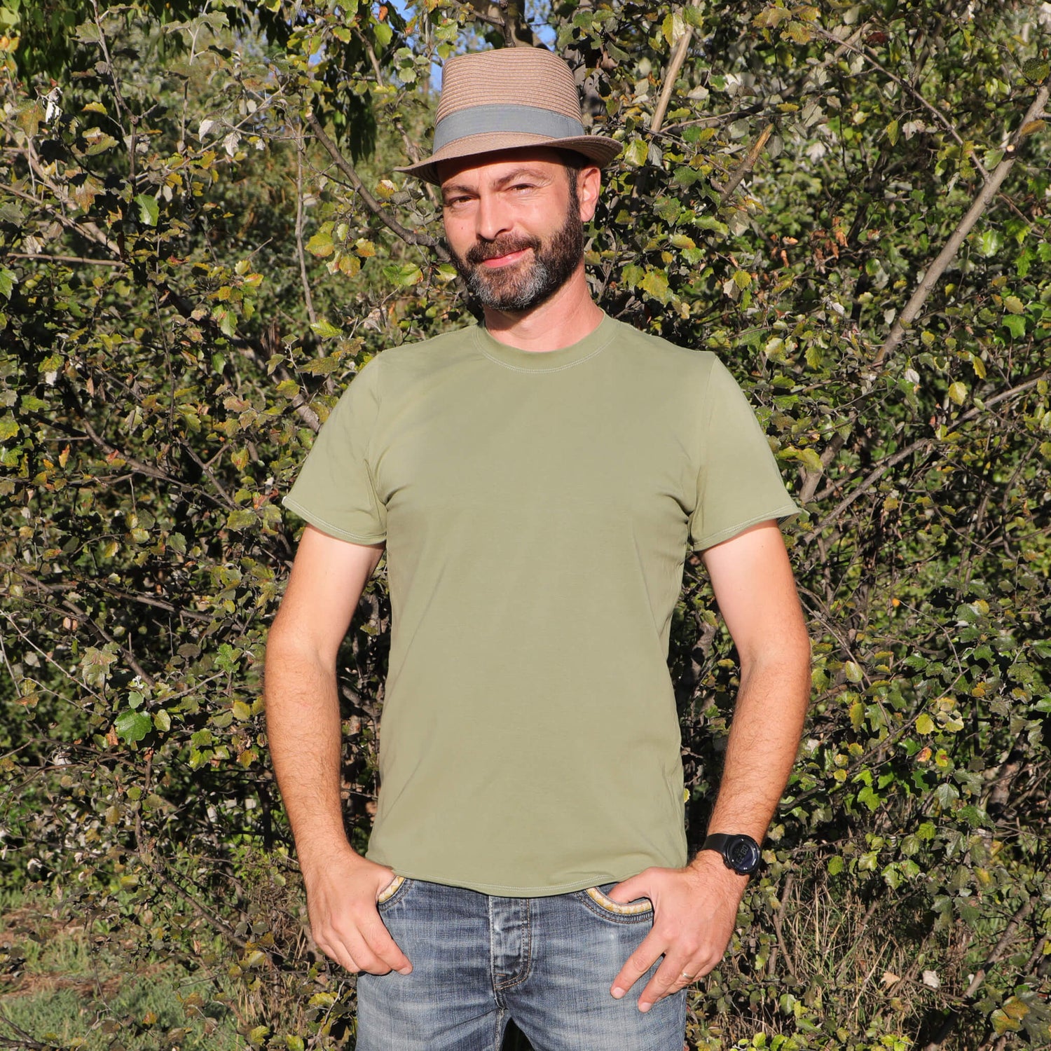 Tee shirt colorés comme avant