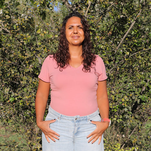 Tee shirt colorés comme avant