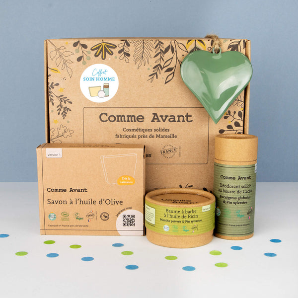 coffret cadeau comme avant