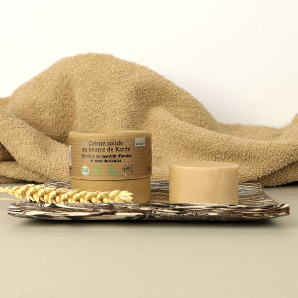 crème solide à l'arnica de comme avant