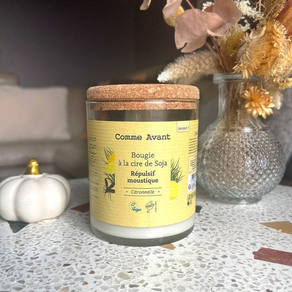 bougie répulsive comme avant