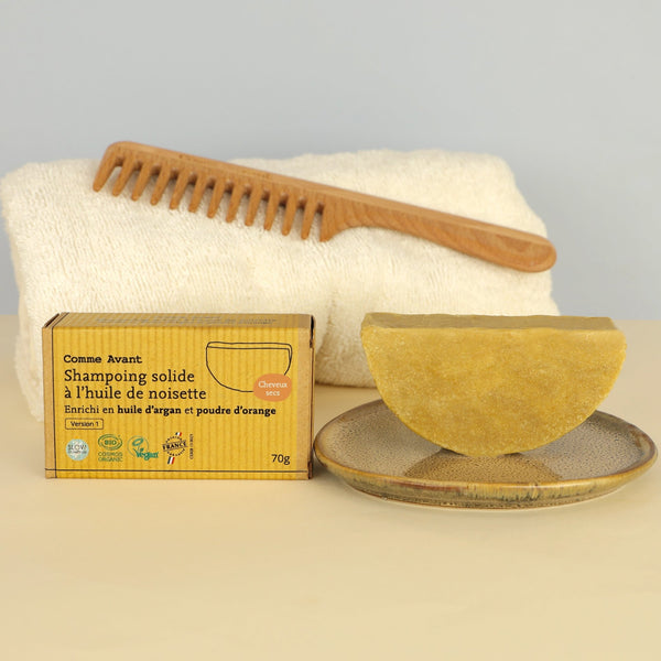 L'utilité de la poudre d'orange dans un shampoing pour cheveux secs - Comme Avant