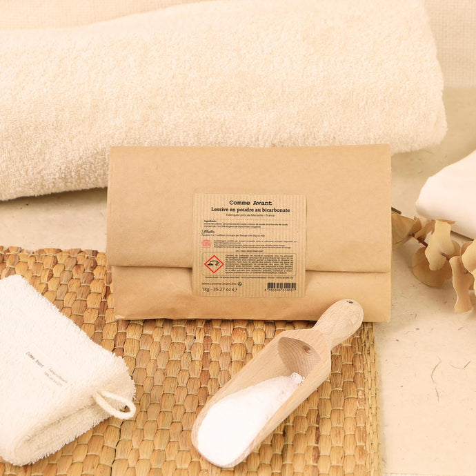 Notre lessive en poudre au bicarbonate - Comme Avant