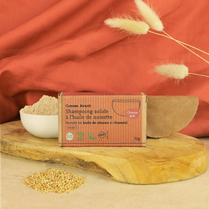 Notre shampoing pour cheveux gras - Comme Avant