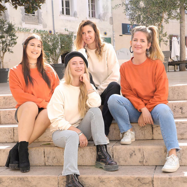 Notre sweat en coton biologique, un basique intemporel et douillet - Comme Avant