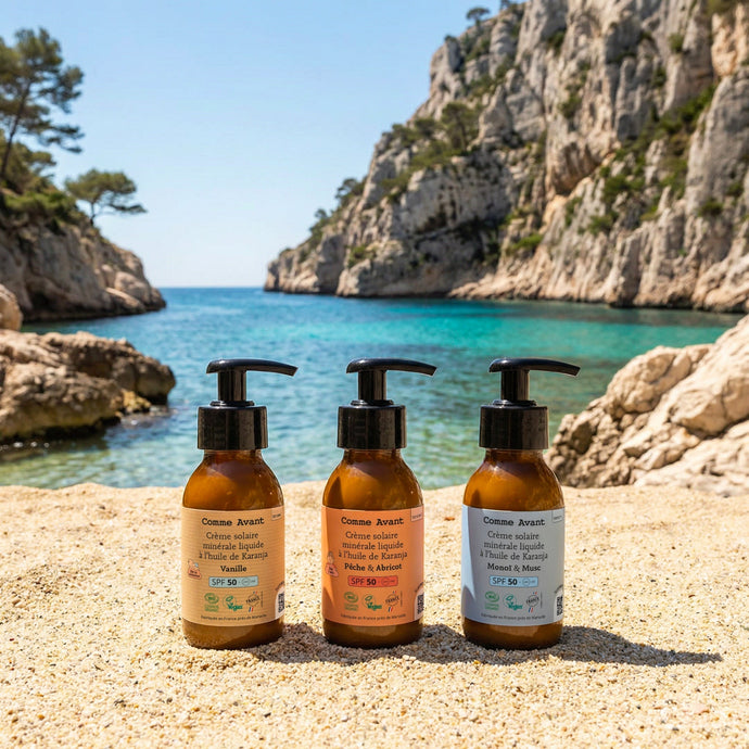 Crème solaire liquide d'origine naturelle : 8 critères pour bien choisir sans se tromper