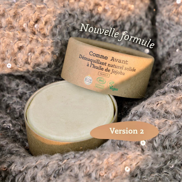 Une nouvelle formule pour notre démaquillant solide - Comme Avant