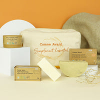 coffret cheveux shampoing après shampoing soin capillaire