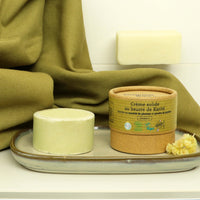 Composition de notre crème solide à base de poudre de jujubier et macérât de plantain