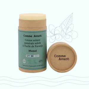 Crème solaire SPF50 à l'huile de Karanja Monoï