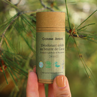 déodorant senteur boisée de pin