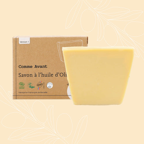 Savon à l'huile d'olive saponifié à froid