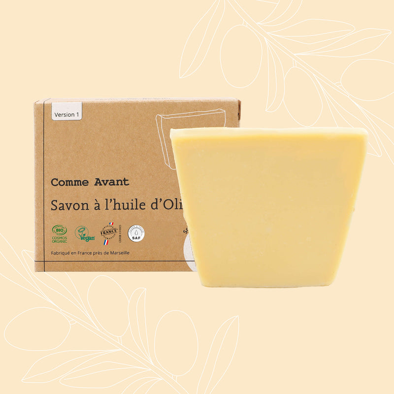 Savon à l'huile d'olive saponifié à froid