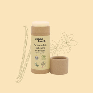 Parfum au beurre de kokum Vanille et jasmin