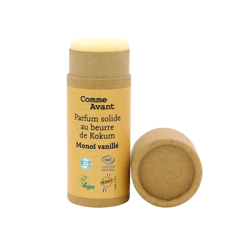 Parfum solide sucré et fruité au beurre de kokum - Version 2