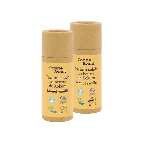 Parfum solide sucré et fruité au beurre de kokum - Version 2