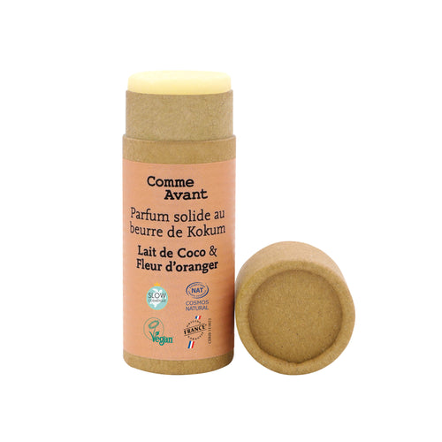 Parfum solide sucré et fruité au beurre de kokum - Version 2