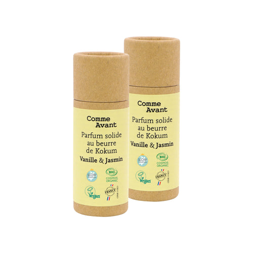 Parfum solide sucré et fruité au beurre de kokum - Version 2