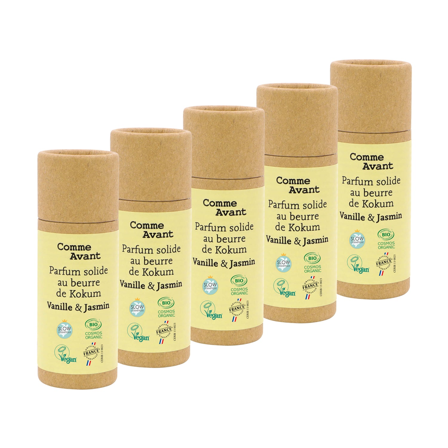 Parfum solide sucré et fruité au beurre de kokum - Version 2