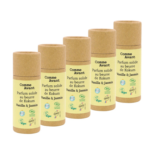 Parfum solide sucré et fruité au beurre de kokum - Version 2