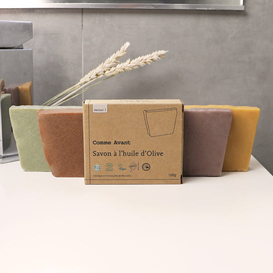 Savons solides Comme Avant pour différents types de peau