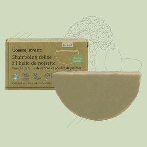 Shampoing à l'huile de noisette adapté à tous les types de cheveux