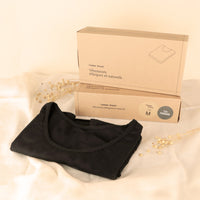 Un emballage simple dans une boite en carton prête à être offerte