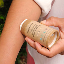 Crème solaire SPF30 minérale solide à l'huile de moringa - Version 3