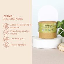 Argument crème plantain comme avant