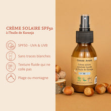 Argument crème solaire liquide spf50 comme avant