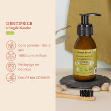 Argument dentifrice pomme comme avant