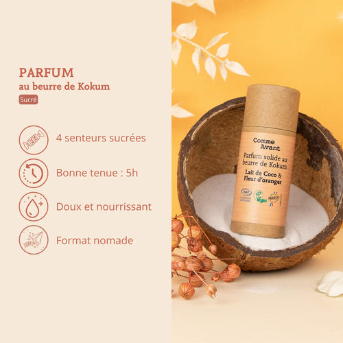 Argument parfum sucre comme avant