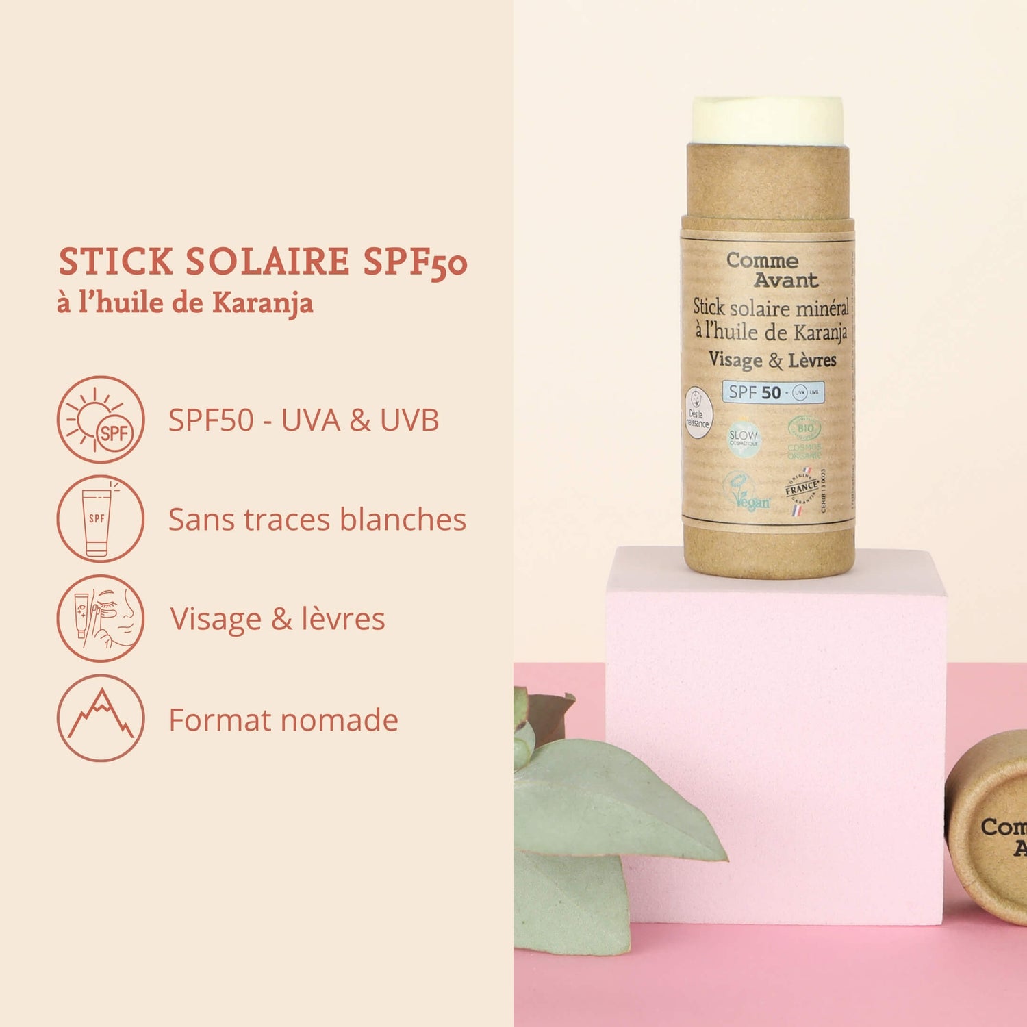 Argument stick solaire comme avant