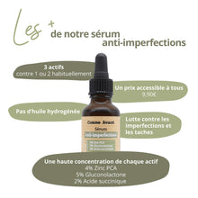 avantages du sérum anti-imperfections comme avant