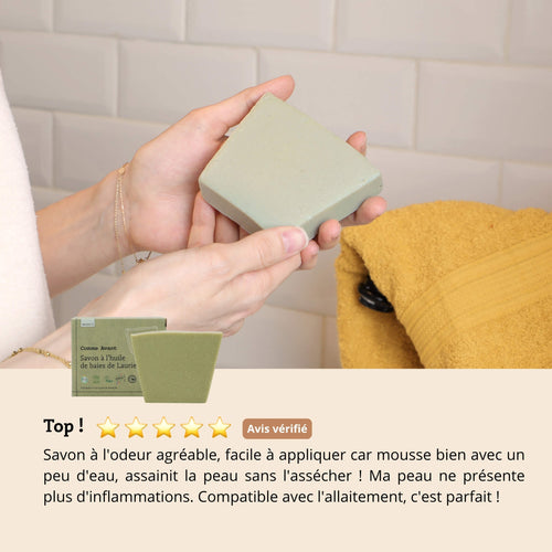 Avis savon laurier comme avant