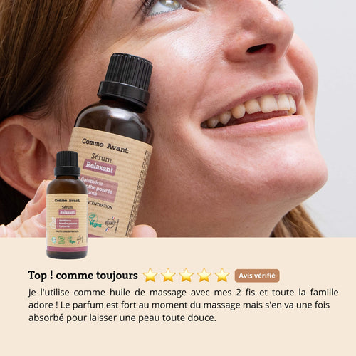 Avis sérum relaxant comme avant