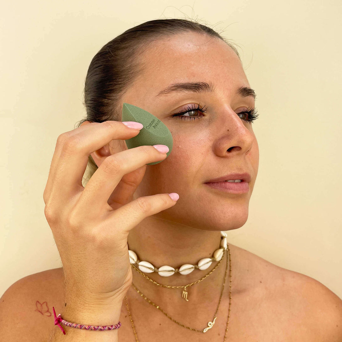 éponge maquillage comme avant