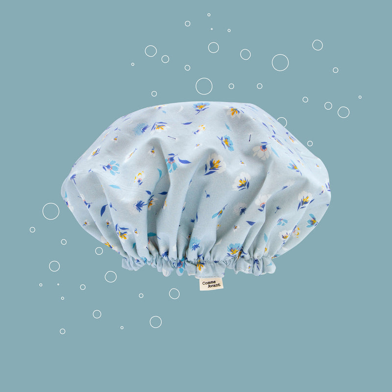 Bonnet de douche coton adulte