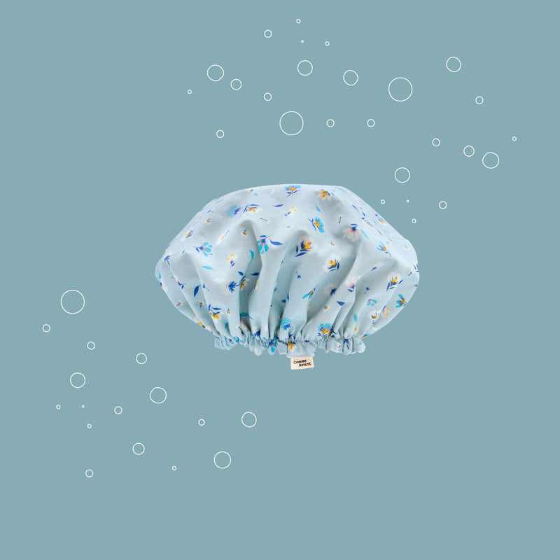 Bonnet de douche coton enfant