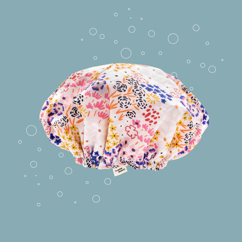 Bonnet de douche coton adulte